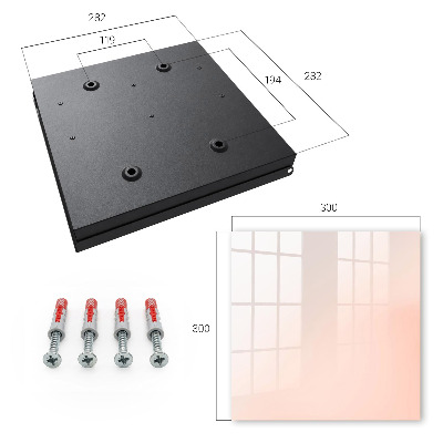 Schlüsselbox im pastellminimalistischen Design