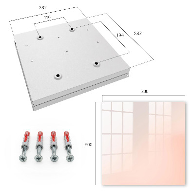 Schlüsselbox im pastellminimalistischen Design