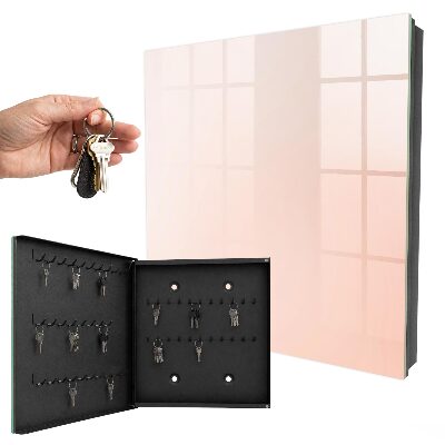 Schlüsselbox im pastellminimalistischen Design