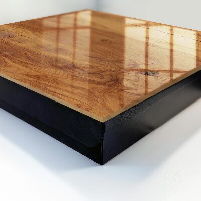 Schlüsselbox für die Wand mit Holzstruktur