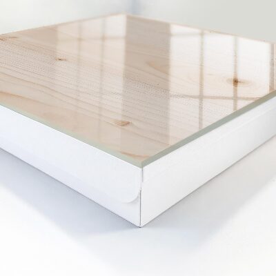 Schlüsselkasten mit Holzstruktur