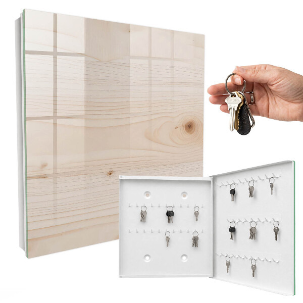 Schlüsselkasten mit Holzstruktur