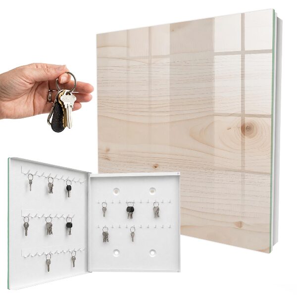 Schlüsselkasten mit Holzstruktur