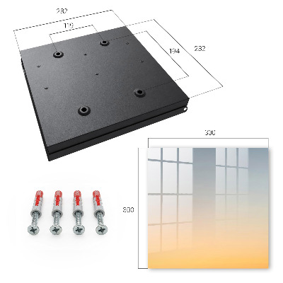 Schlüsselbox zur Wandmontage im Design Pastell Ost