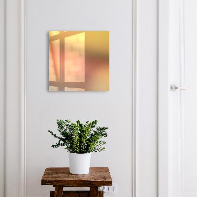 Schlüsselbox mit warmem Farbverlauf