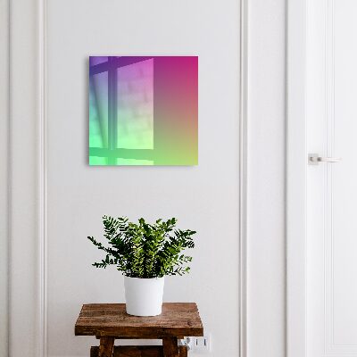 Schlüsselbox für die Wand mit Farbverlauf