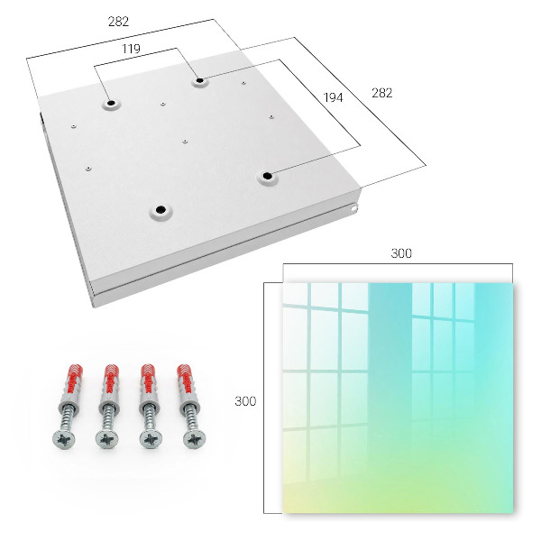Wandschlüsselbox sommerlich frisches Design