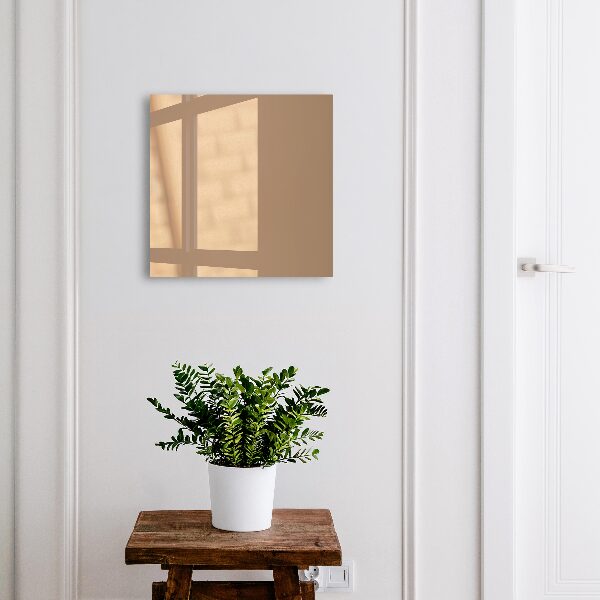 Schlüsselbox für die Wand in Dunkelorange