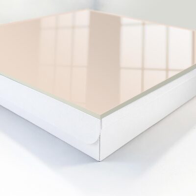Schlüsselbox für die Wand in warmem Beige