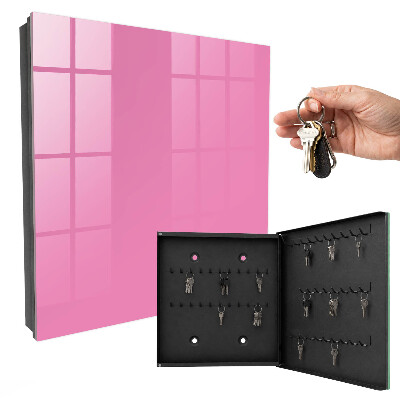 Schlüsselbox in kühlem Rosa