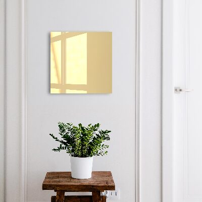 Schlüsselbox in Beige-Gelb