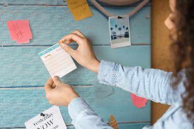 Bilder mit Korkrückwand sommerliches Meeresdesign mit Muscheln und Sand