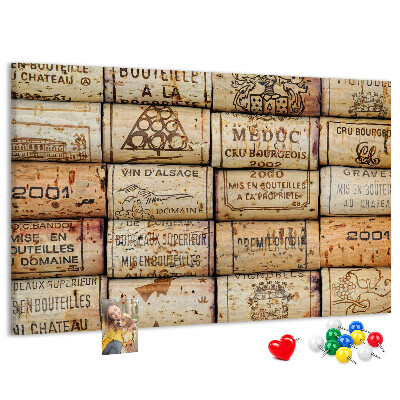Korktafel in verschiedenen Ausführungen