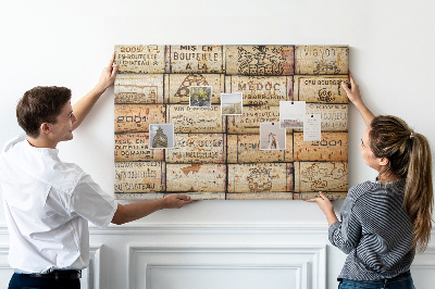 Korktafel in verschiedenen Ausführungen