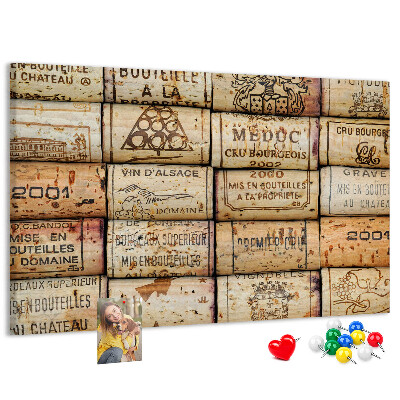 Korktafel in verschiedenen Ausführungen