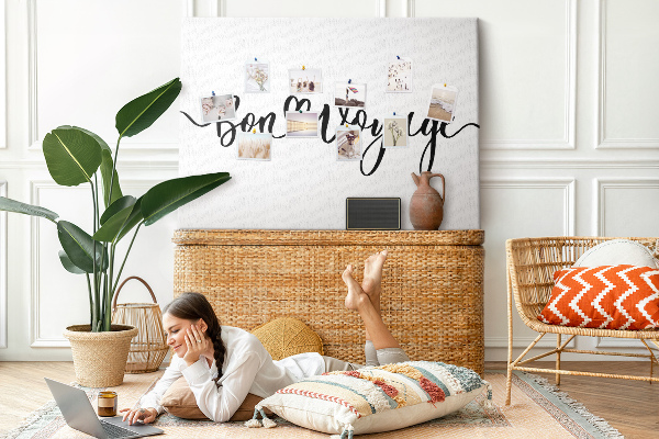 Korktafel eine elegante Inschrift zum Abschied von Reisenden