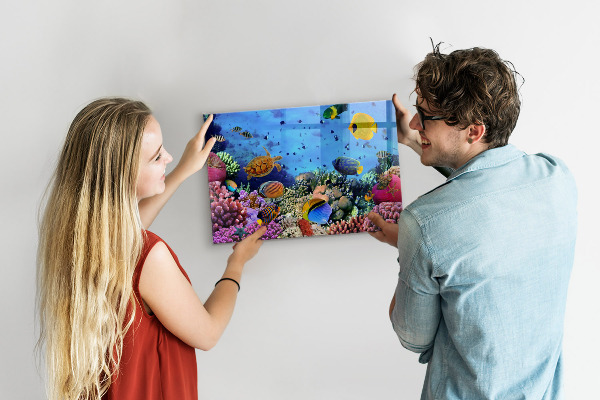 Magnettafel Unterwasserleben