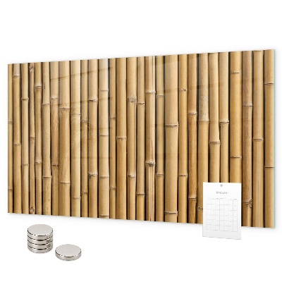 Magnettafel Bambusstöcke