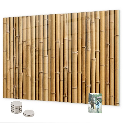 Magnettafel Bambusstöcke