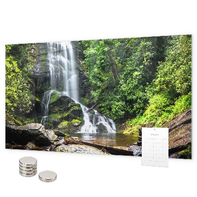 Magnetwand Waldwasserfall