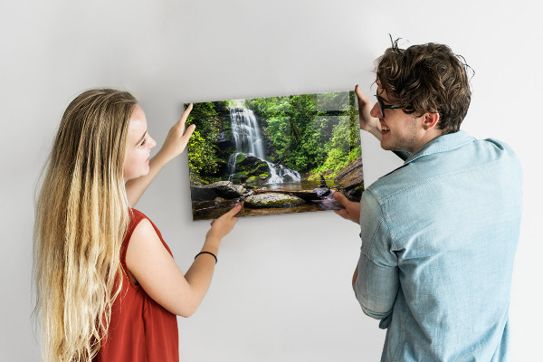 Magnetwand Waldwasserfall