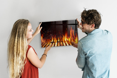 Magnettafel Grill