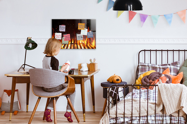 Magnettafel Grill
