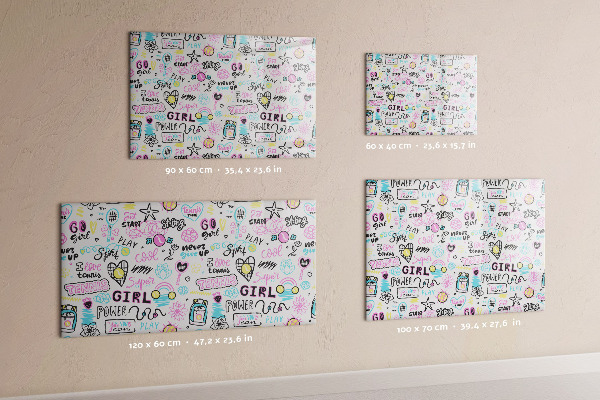 Magnettafel Graffiti
