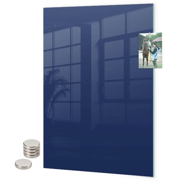 Magnetbild Marineblaue Farbe