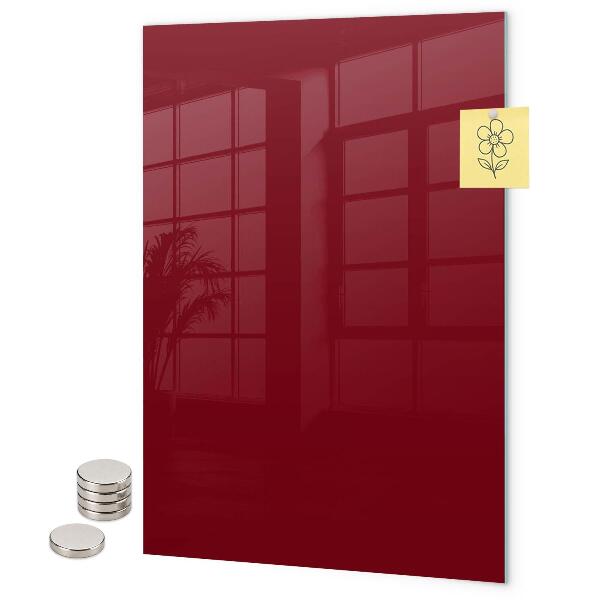 Glas magnettafel Türkisfarben