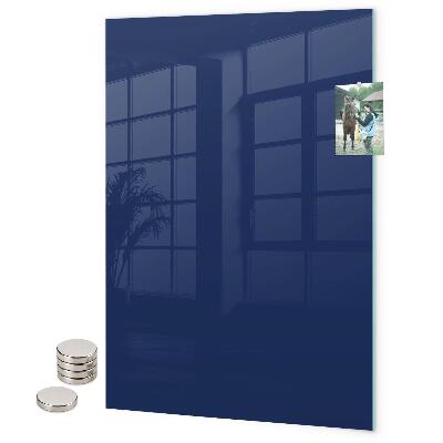 Glas magnettafel Farbe: Dunkelmarineblau