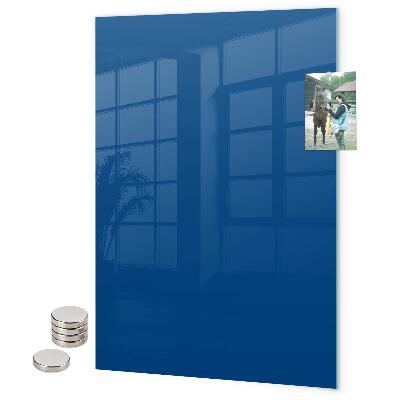 Magnetbild Blaue Farbe