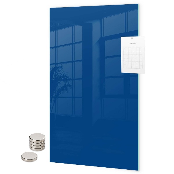 Magnetbild Blaue Farbe