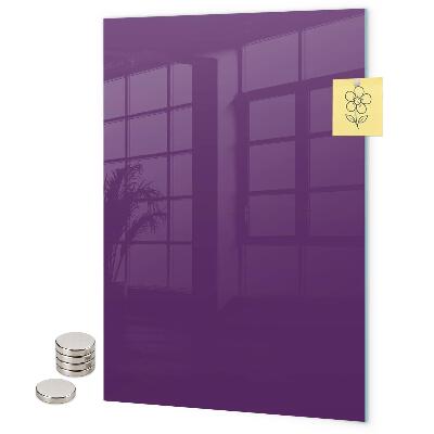 Glas magnettafel Braune Farbe