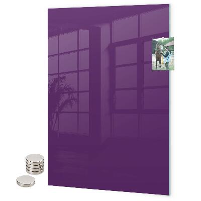 Glas magnettafel Braune Farbe