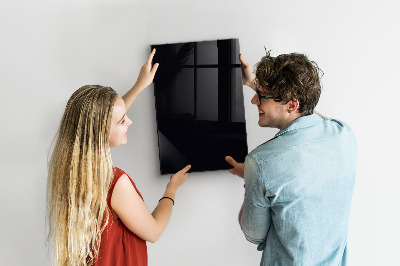 Magnetbild Schwarze Farbe