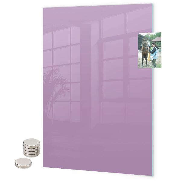Glas magnettafel Farbe: Puderrosa
