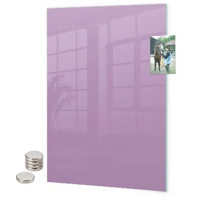 Glas magnettafel Farbe: Puderrosa