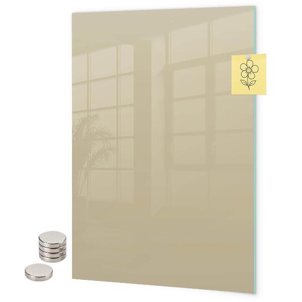 Glas magnettafel Dunkelrosa Farbe