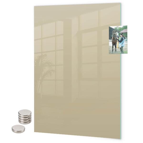 Magnetbild Beige