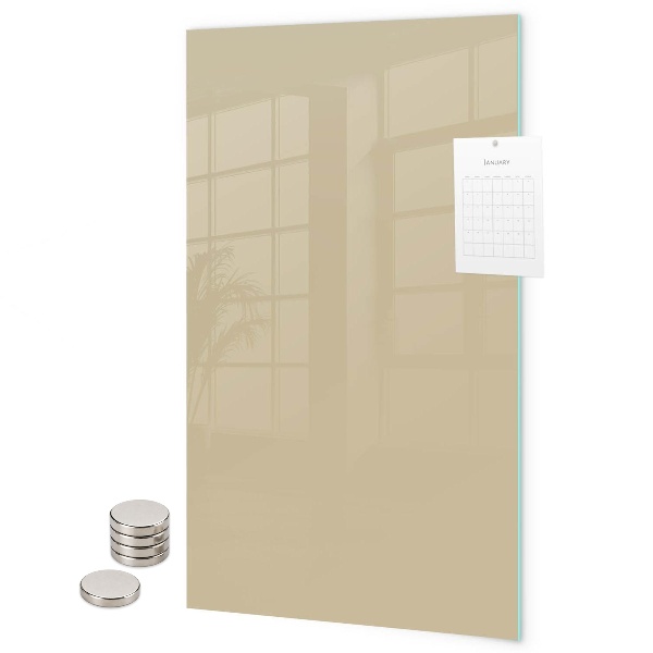 Magnetbild Beige