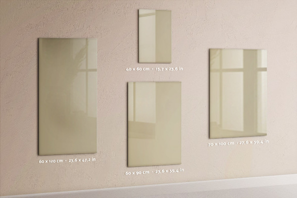 Magnetbild Beige