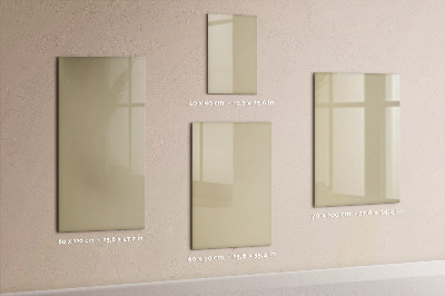 Magnetbild Beige