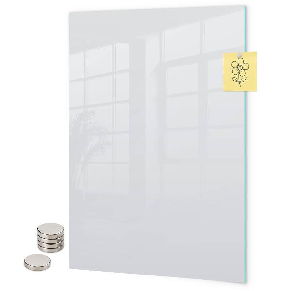 Glas magnettafel Cremefarben