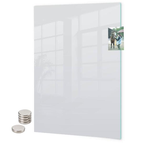 Glas magnettafel Cremefarben