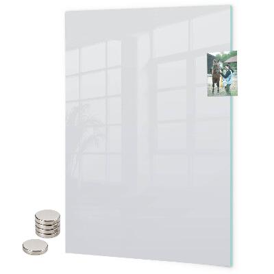Glas magnettafel Cremefarben