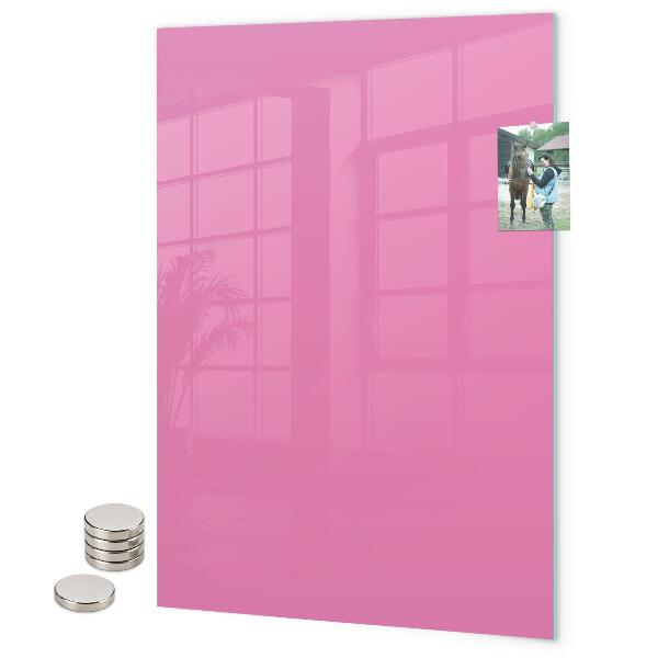 Glas magnettafel Orange Farbe