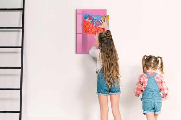 Magnetbild Rosa