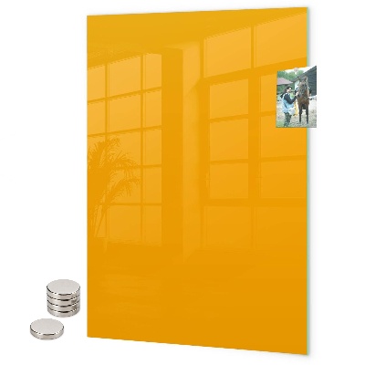 Magnetbild Goldene Farbe