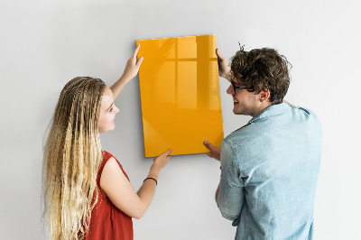Magnetbild Goldene Farbe
